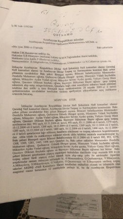 "İcra məmuru deyir ki, icra başçısı bizə imkan vermir..."