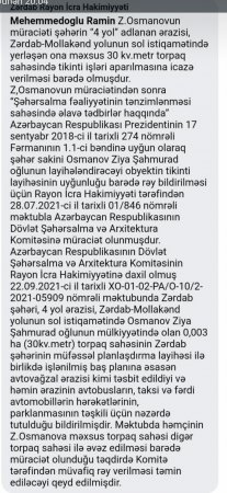 Qarabağ qazisi icra hakimiyyətinin yalanlarını ifşa etdi 