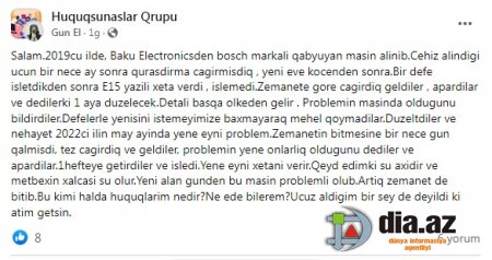 "Baku Electronics"dən mal alarkən ən azından İKİ DƏFƏ FİKİRLƏŞİN...