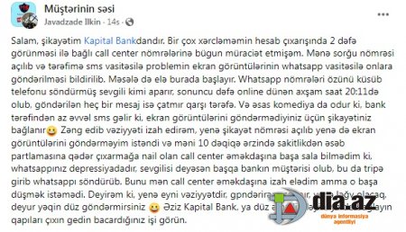 `Kapital Bank`dan ƏCAİB ADDIM: Xərcləməni 2 qat hesablayır...