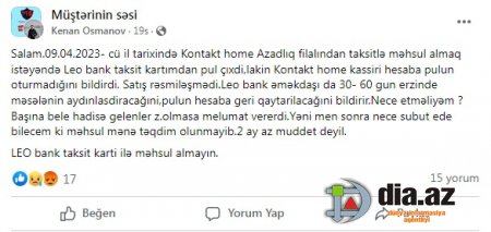 Bank sektorunun `LEO` TƏLƏSİ...