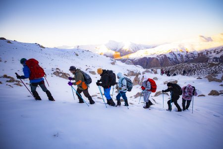 “AzerGold” Heydər Əliyevin yubileyi münasibətilə alpiniada təşkil edib