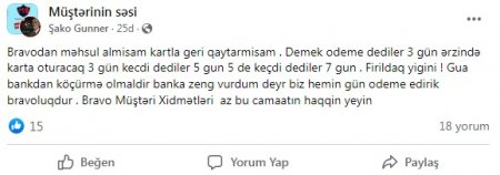 "Az bu camaatın haqqını yeyin"