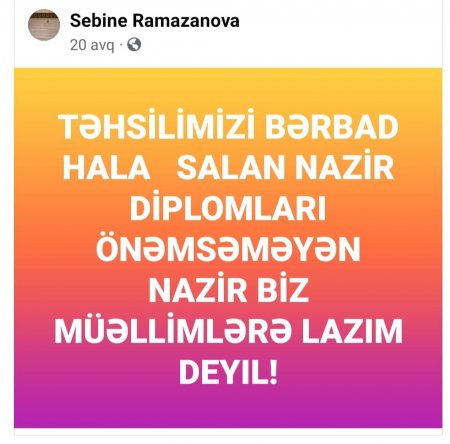 Ağlar günə qoyulan Azərbaycan təhsili...