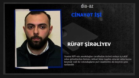 Özünü şirkət rəhbəri kimi təqdim edərək kiberdələduzluq edən şəxsi polis saxlayıb