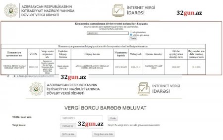 "Crystal Beton" QSC-nin dövlətə külli miqdarda vergi borcu üzə çıxdı 