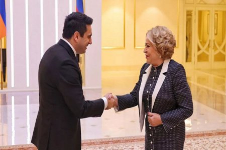 Matviyenko Rusiya-Ermənistan münasibətlərinə yeni təkan vermək üçün